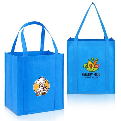 Non Woven Grocery Tote Bag ( 12" X 8" X 13" )